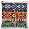 Colorful Seamless Aztec Decorative Prints Sofa Throw Pillow Case Fancy Abstract Geometric Vector Pattern Tribal Cushion Cover