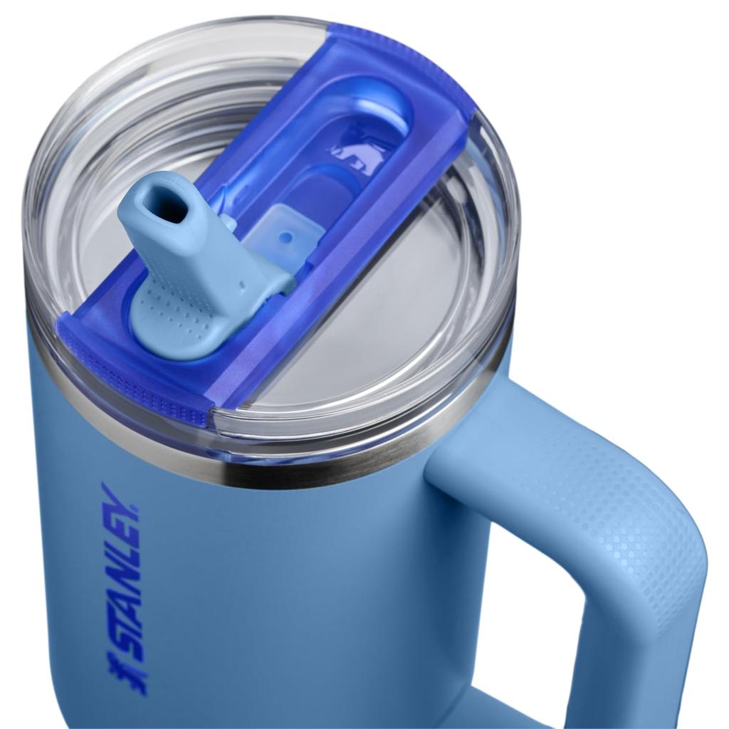 STANLEY 1913 Quencher Pro Tour Flip Straw Vacuum Insulated Blue 30 Oz L Tumbler, Sky, / 0.89