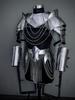 Medieval Knight Armor Set with Chainmail Skirt Steel Costume for LARP Cosplay Renaissance Faire