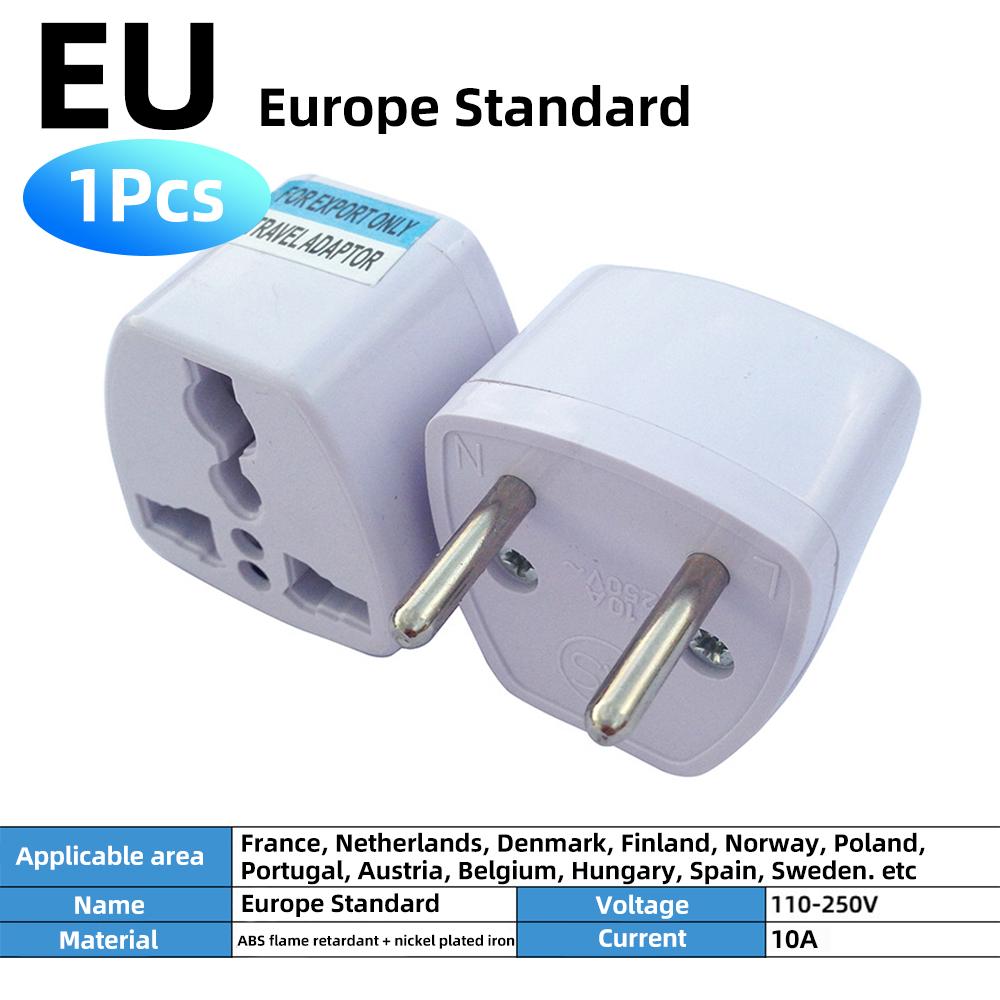 Fonken Global Standard Travel Power Adapter EU/US/UK/AU/GER/South Africa Socket Electrical Universal Plug Converter Power Charger
