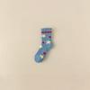 2025 Autumn/Winter Thick Coral Fleece Cartoon Mid-Calf Sleep Socks - Warm, Breathable, and Sweat-Absorbent Home Floor Socks.
