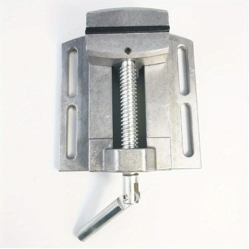 1pc Aluminum Drill Press Vise Flat Pliers Mini Drill Chuck Multi Tool Manual Clamp