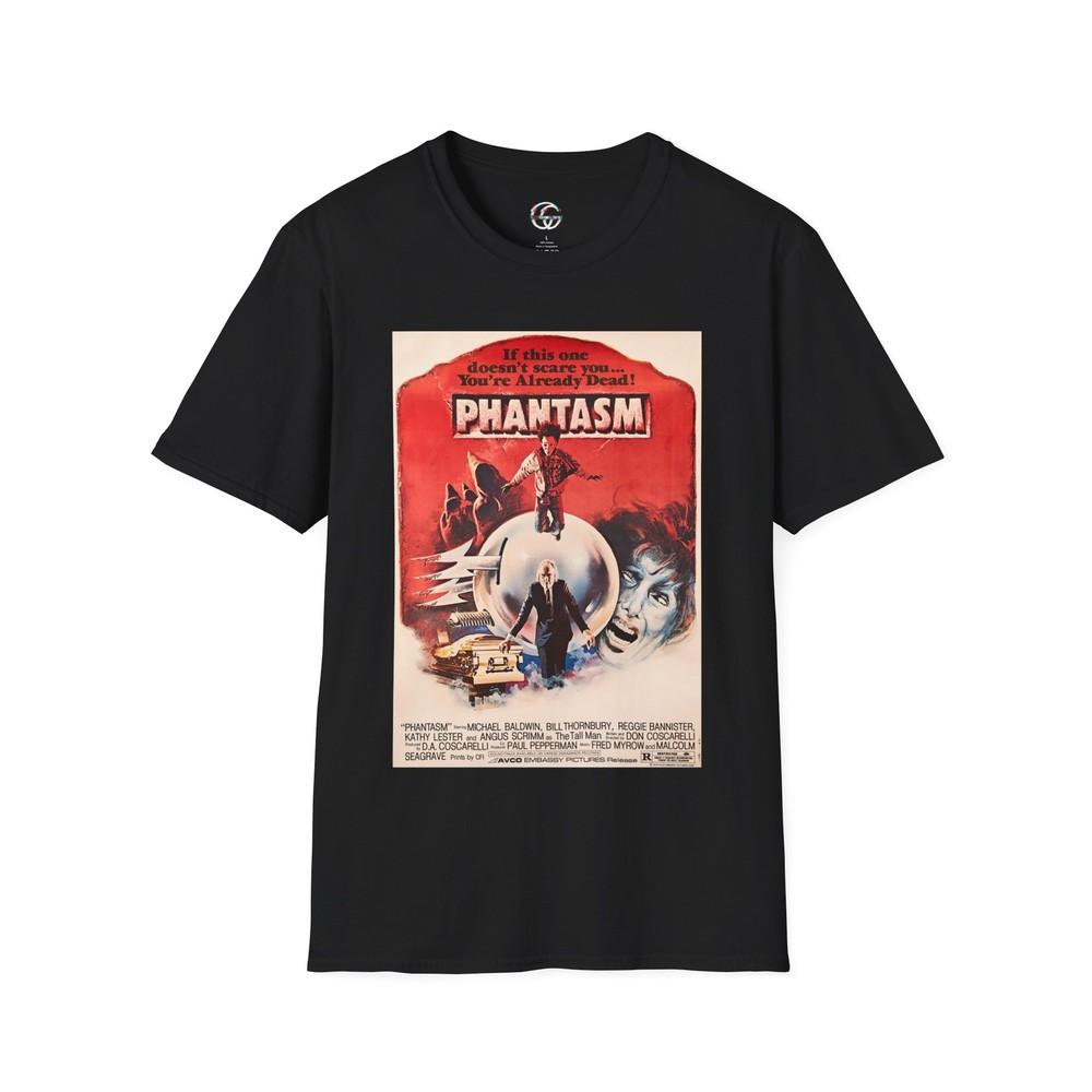 Phantasm TShirt Vintage Phantasm Movie Poster Tee Retro 80#039;s Horror Film Gift Unisex T-Shirt XXXL
