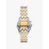 Michael Kors Mini Bryant Pavé Two-Tone Watch MK7532
