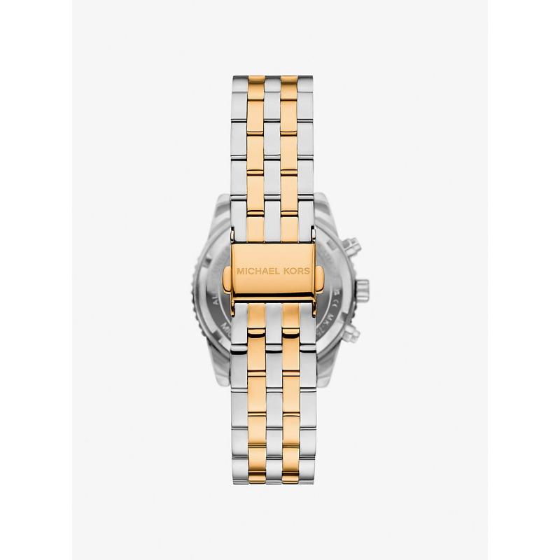 Michael Kors Mini Bryant Pavé Two-Tone Watch MK7532