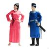 1/64 Chinese Ancient Figure Character Ornament Dioramas Tiny People Model for Architectural