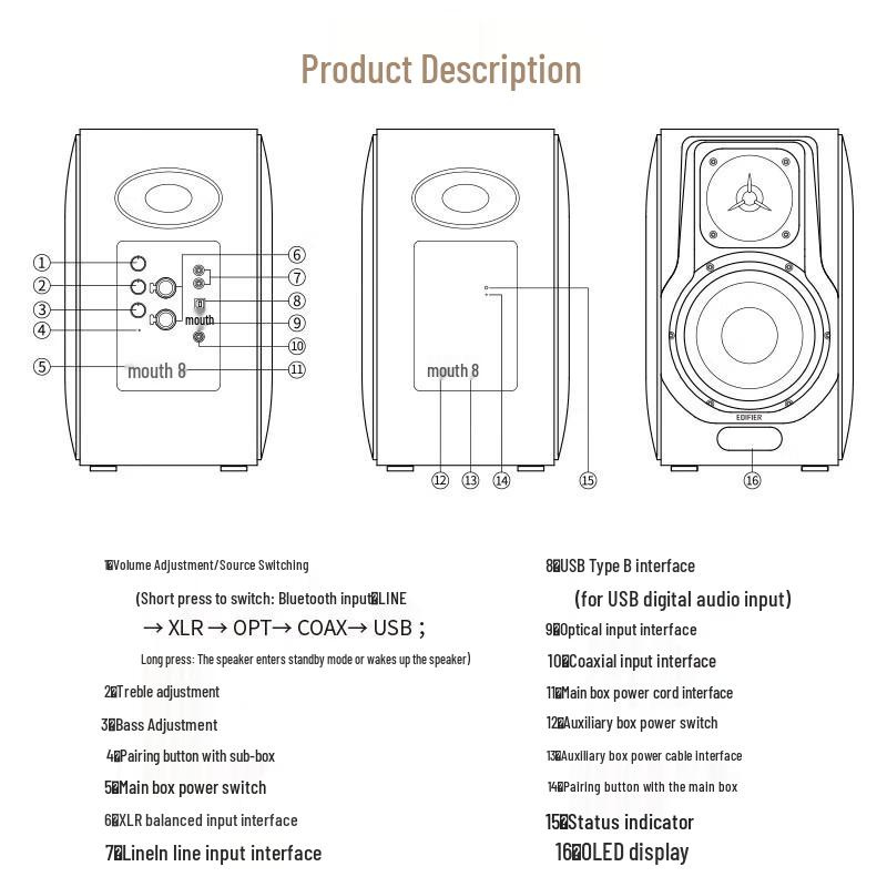 Edifier S3000MKII New Flagship Wireless HiFi Bookshelf Speakers