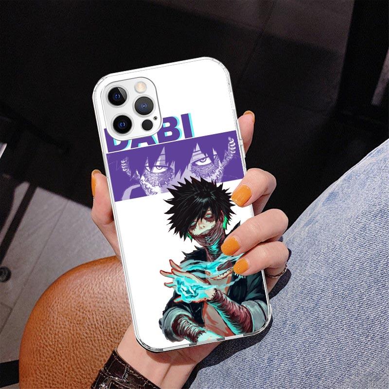 Mein Held Dabi Bnha Handyhülle Für iPhone 17 Air 16 Pro Max 16E 15 + 14 Plus 11 12 13 Mini 7 8 SE Geschenk Druckabdeckung Fundas 17 Air 1
