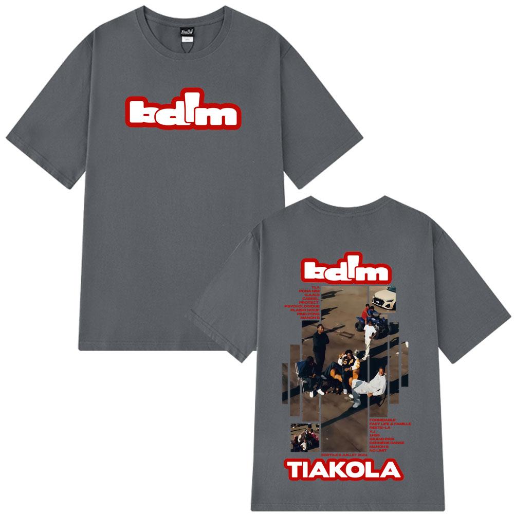 BDLM Tiakola Fashion Graphic Tshirt Men Women Shortsleeved Gothic Punk Casual Cotton Tshirts Loose Cotton Harajuku Tshirts