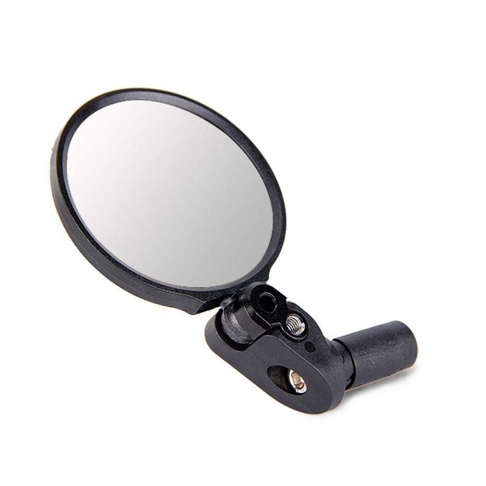 Adjustable Bicycle Rearview Mirror Mountain Bike Reflector Lens Stainless Steel Mirror
