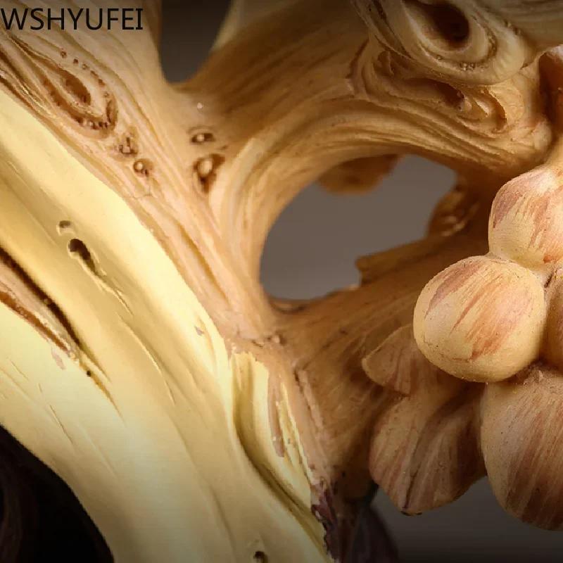 Statue de gourde Feng Shui en résine, arbre porte-bonheur de style chinois, décoration d'intérieur, cadeaux de mariage