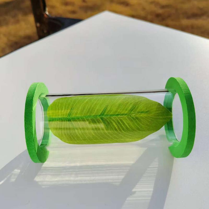 Betta Cave Betta Habitat With Leaf Floating Acrylic Tunnel For Small Fish Shrimp Guppy Enrichment Hiding Exercise Resting