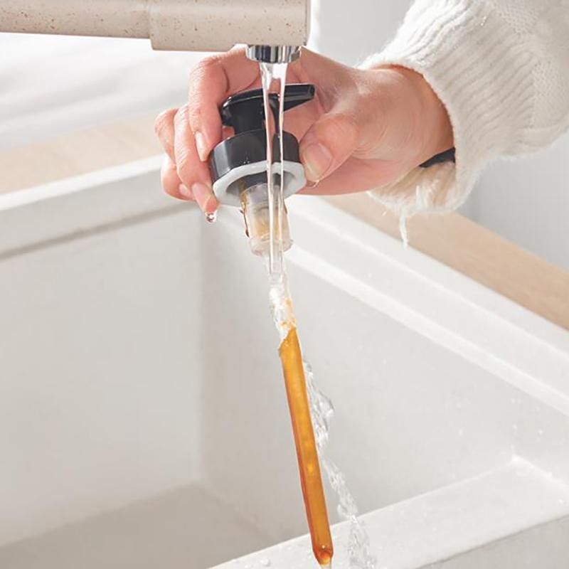 Oyster Sauce Bottle Nozzle Pressure Oil Sprayer Household Pumps Push-Type Kitchen Portable Tools Bottles Stopper Dispenser