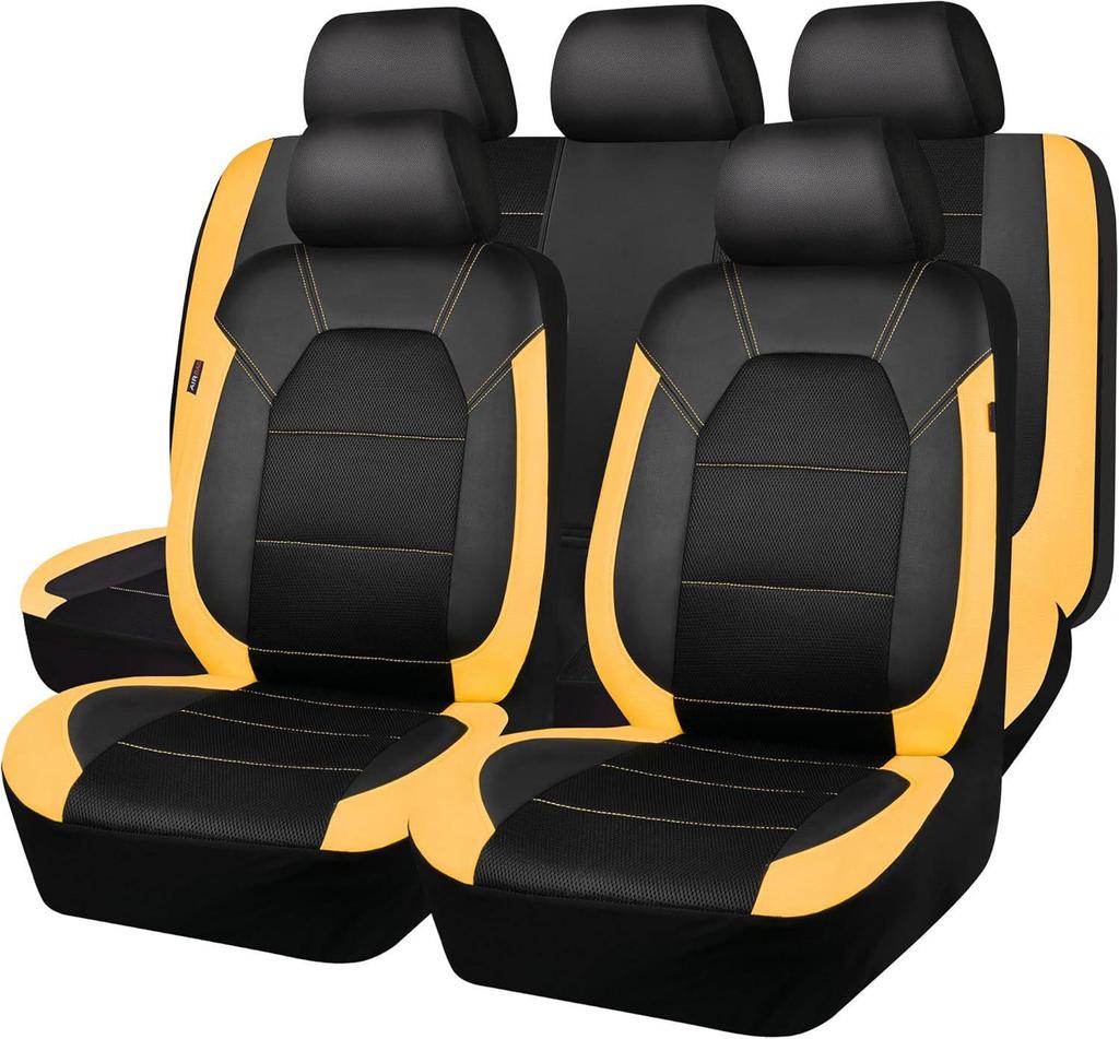 Držák potahu autosedačky: PU kůže a umělá kůže se sendvičovým prošíváním - Vhodné pro trhy v Evropě, USA a na Středním východě