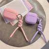 Simple Braided Rope for Apple AirPods 1 Generation Earphone Protective Case Pro1 Earphone Case 1st Generation Silicone Soft Case