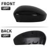Door Side Rearview Wing Mirror Cover For Fiat 500 500C GRANDE PUNTO 595 ABARTH 695 2007- Mirror Cap Trim 735452185 735452186