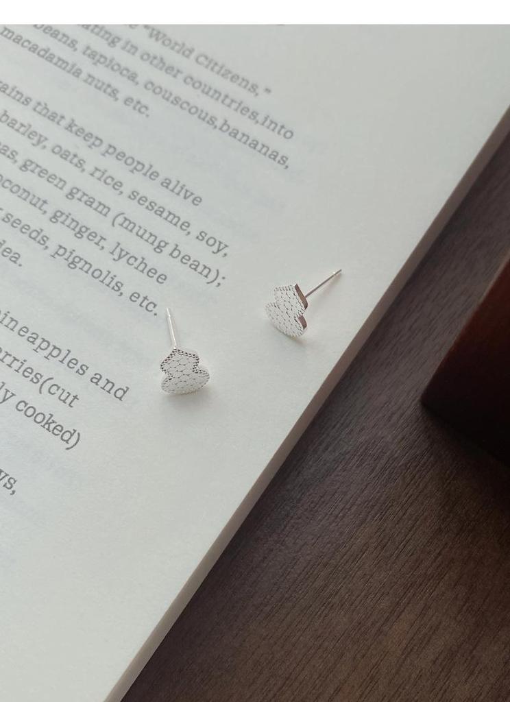 S999 Sterling Silver Crushed Ice Gourd Earrings - Sparkly Chinese Style for Women, Luxe Light, Elegant Niche Design