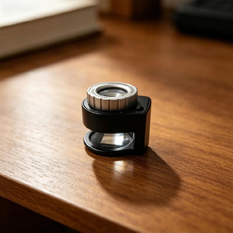 MultiPurpose 30X Zooming Magnifying Glass With Bright LED Light Magnifier For Various Applications For Reading Small Print