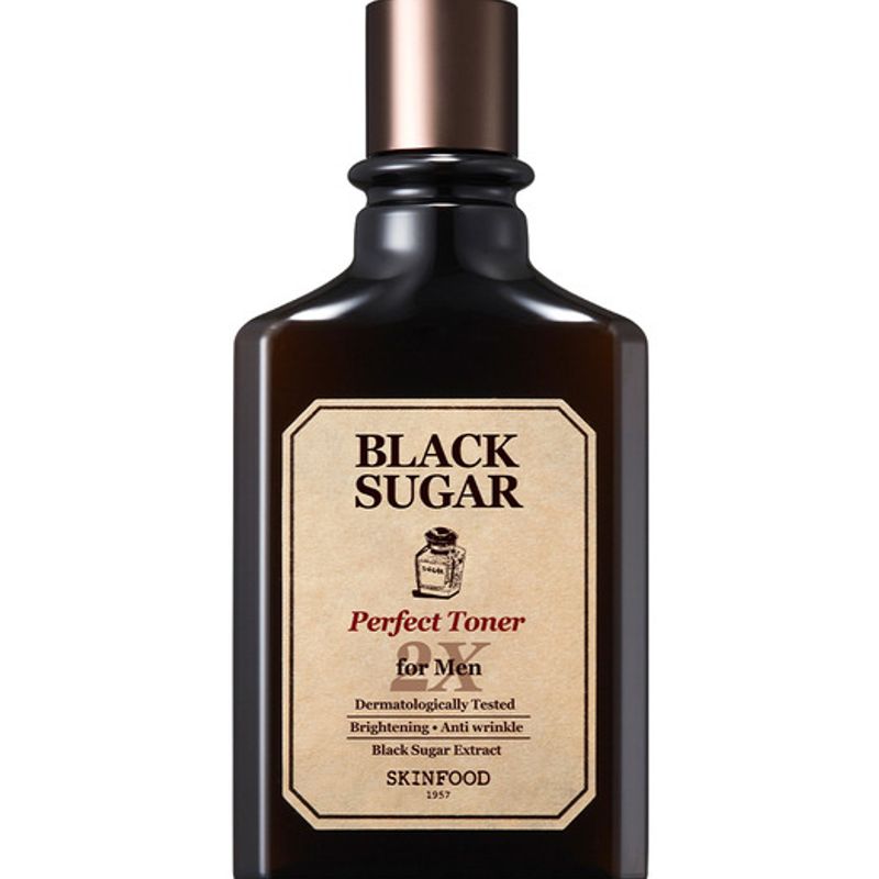 

SKINFOOD [For Men Toner] Black Sugar Perfect 2X For Men Toner Black Sugar Perfect Toner 2X for Men