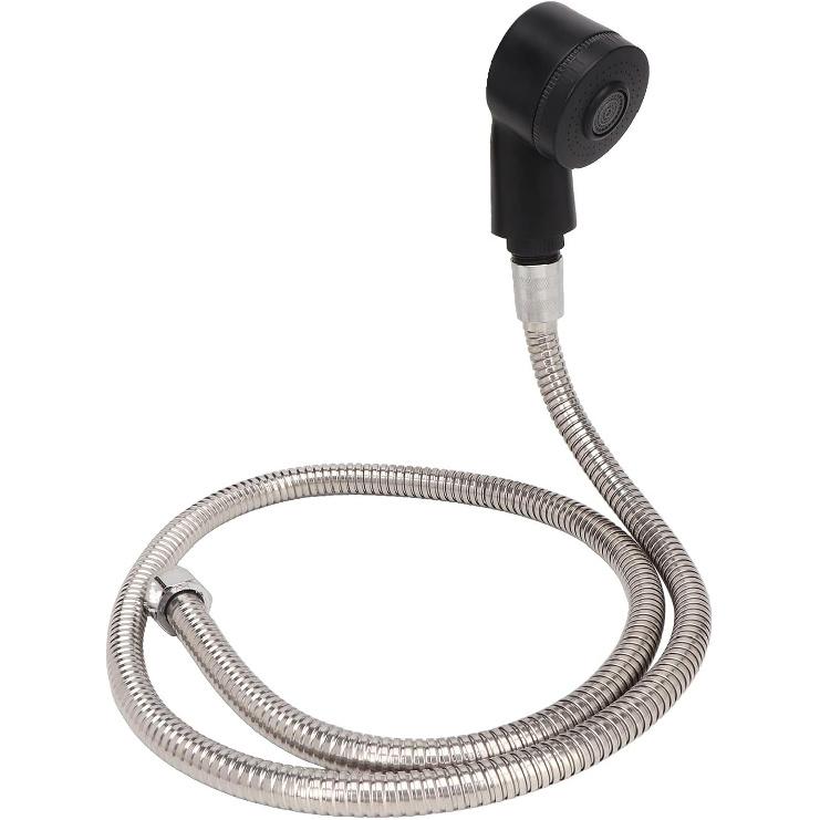 Salon Shampoo Bowl Sprayer Anti Leakage Adjustable Flexible Shampoo Bowl Sprayer Head Hose Set for Barber Shop