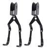 Bike Hoist Overhead Pulley System Ceiling Bike Mount Hanger Holds Up To 88.18lbs for Garage Black