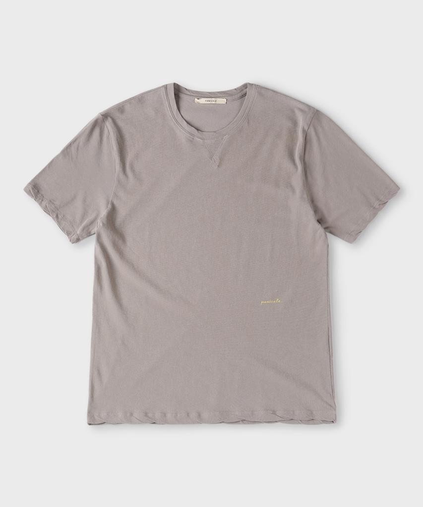 PANICALE Beige Vintage Washed T-Shirt (Type A)
