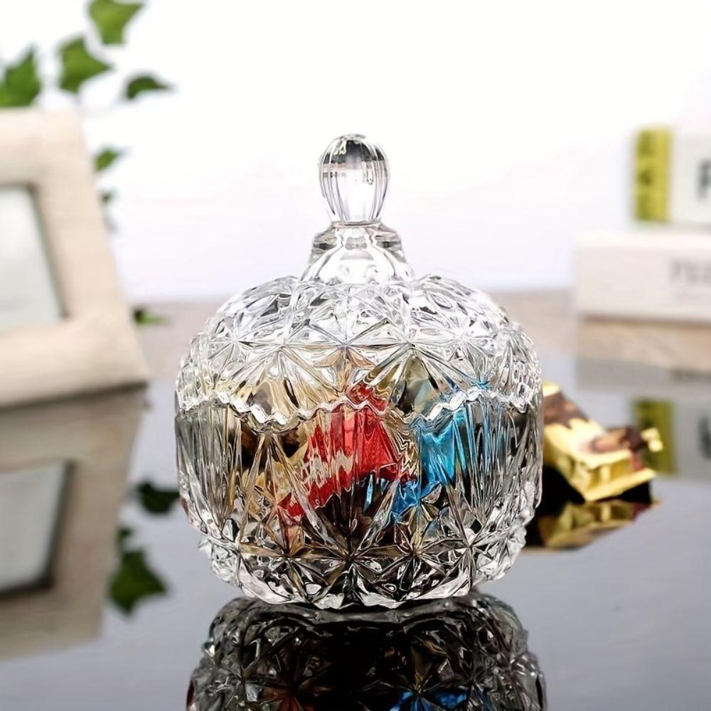 

Свадебные принадлежности, прозрачное стекло, банка для конфет, хрустальная банка для хранения с крышкой, стаканчик для конфет, банка для конфет, кубик для конфет, банка для закусок other