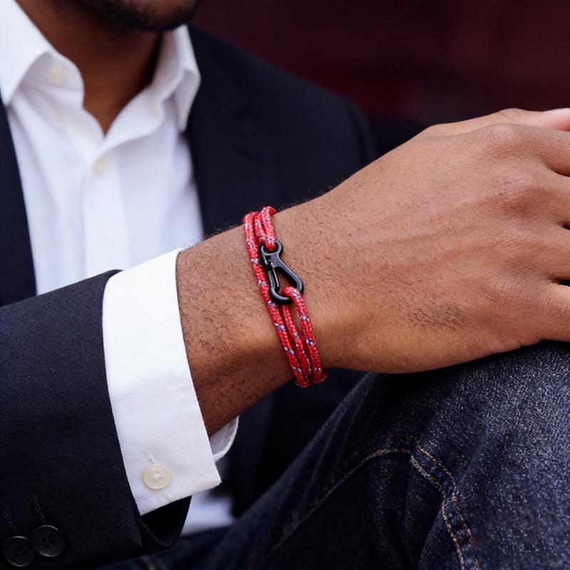 

Minimalist Fashion Men Paracord Bracelet 6 Colors Available Selected Grade A Handmade Rope Friendship Braslet Pulseria Homme