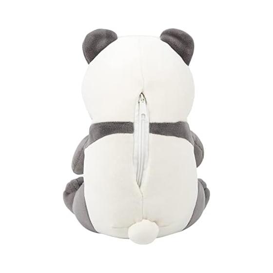 Ribuhaato Sitting Body Pillow Premium Nemunemu Animals Panda Rinrin S Size (Total Length Approx. 18cm) Fluffy Chewy 48261-95