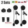 Accessory for EJEAS V6 PRO Helmet Intercom Clip 3.5mm Microphone Speaker Headset for Vnetphone V4 Motorcycle Interphone