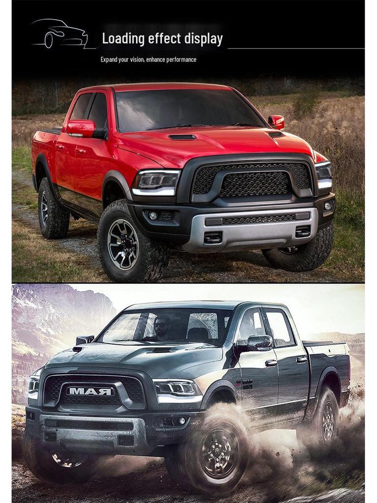 Dodge Ram 1500/2500/3500 LED Breathing Welcome Headlight Assembly