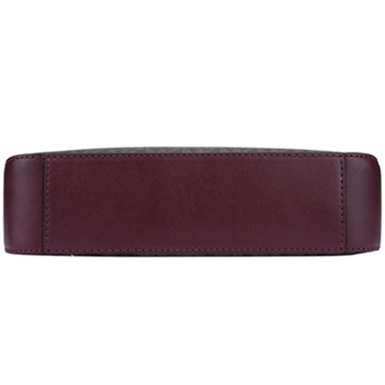 New MICHAEL KORS Jet Set PVC Crossbody Bag Shoulder Bag Small Size Women's Brown & Burgundy 35S1GTVC3B-MERLOT