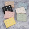 Folding Short Wallets Women Floral Embroidery Wallet Money Coin Bags Fashion All-match Designs Card Holders