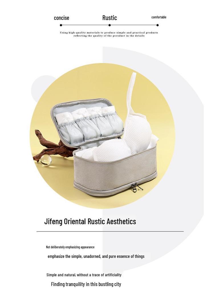 Portable Travel Underwear and Socks Storage Bag