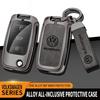 Quente Para Volkswagen VW Polo Tiguan Golf Jetta Beetle Eos Scirocco Up Transporter Sharan Capa de Chave do Carro Estojo Porta-Chaves Bolsa Acessório
