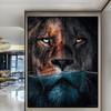 Modern Animal Canvas Painting Art Lion Posters Wild Animals Prints Wall Art Pictures for Living Home Decoration