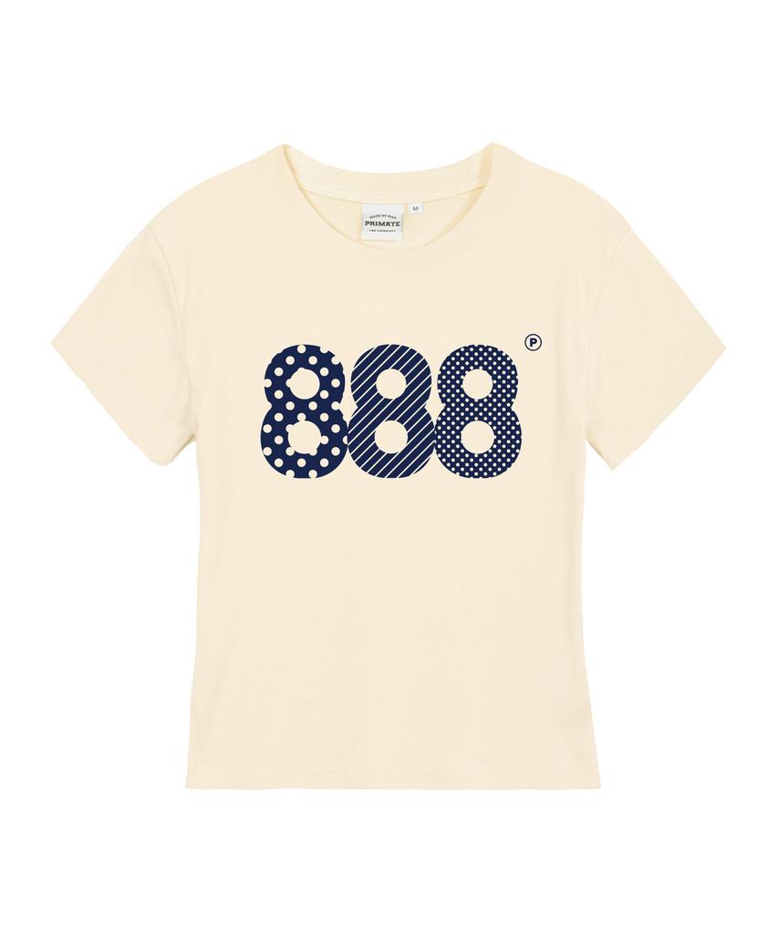PRIMATE Aspect Number.888 Women'S Slim Fit Short Sleeve T-Shirt 5 Colors