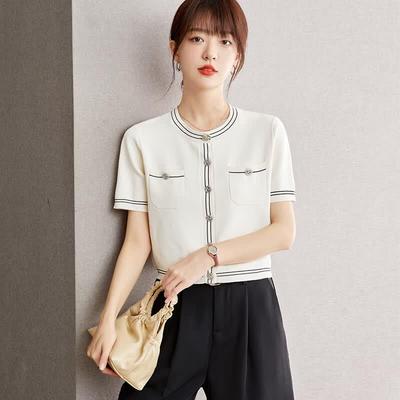 Zuose Small Fragrance Style Knit Cardigan