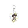 55MM Anime hololive Keychain Tokino Sora/Robocosan/Ōokami Mio/Shirogane Noel Key Chain Acrylic Model Plate Christmas Gifts
