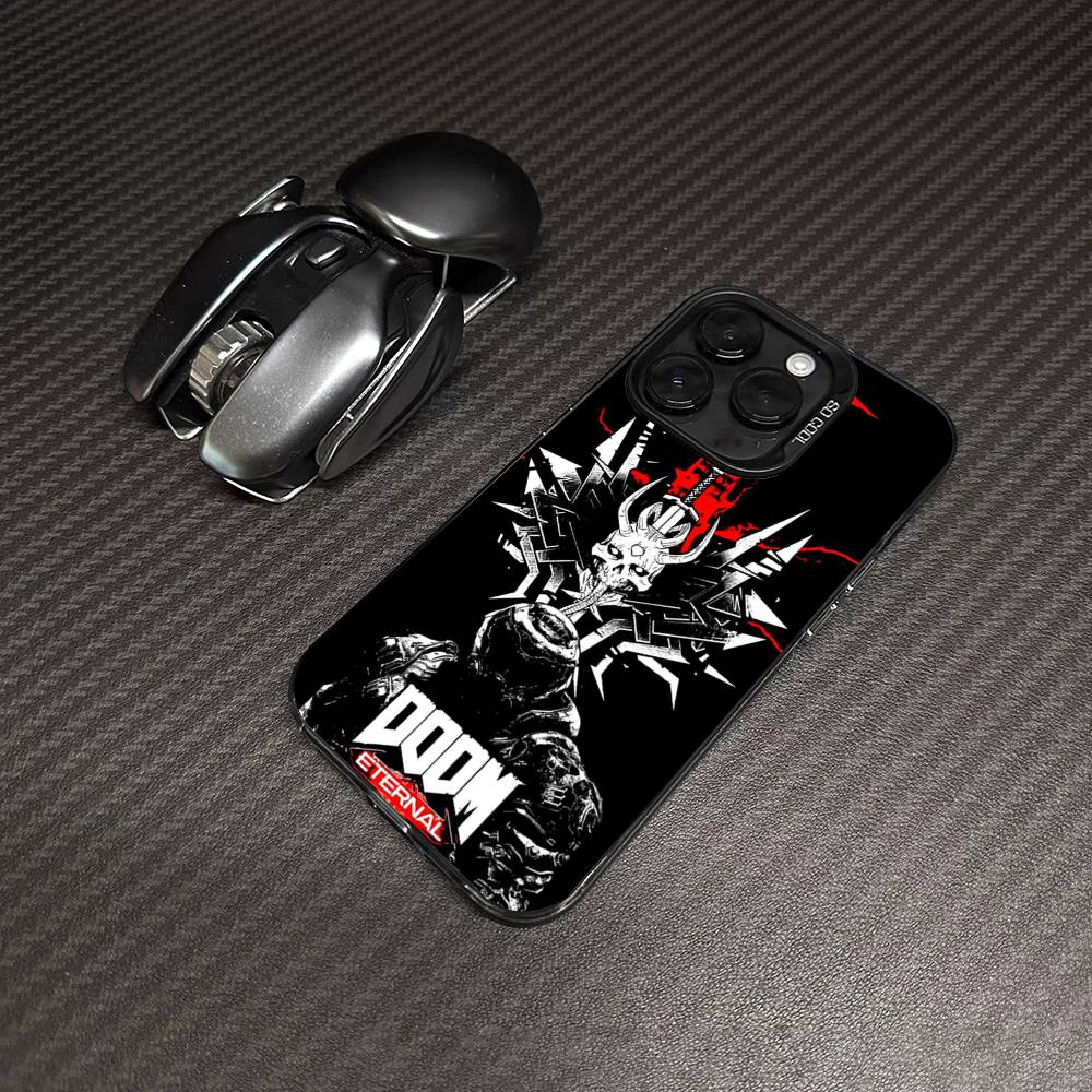 

Classic Game D-DOOM-E-EternalS Color Phone Case For IPhone 17 16 15 14 13 12 11 Pro Max Plus Pro Shell iPhone 14pro max