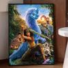 Disney Raya and the Last Dragon Diamond Painting Kit 5D DIY, suitable for beginners and craft lovers, interior space decoration