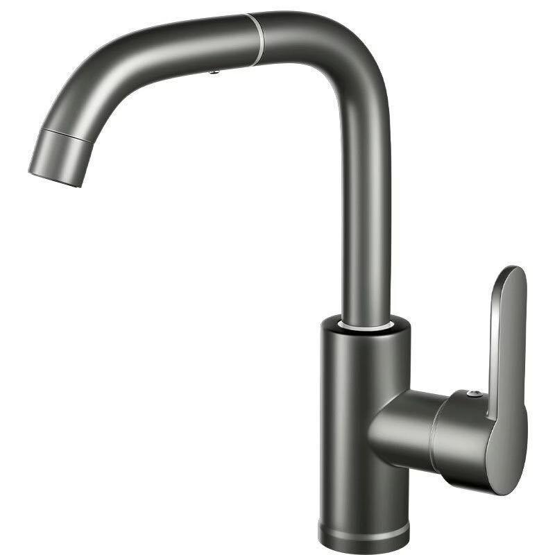 

TLXT Gunmetal Gray Hot & Cold Kitchen Sink Faucet