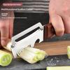 2-In-1 Stainless Steel Serrated Peeling Knife Premium Vegetable Peeler With Plastic Handle And Bottle Opener Kitchen Tool