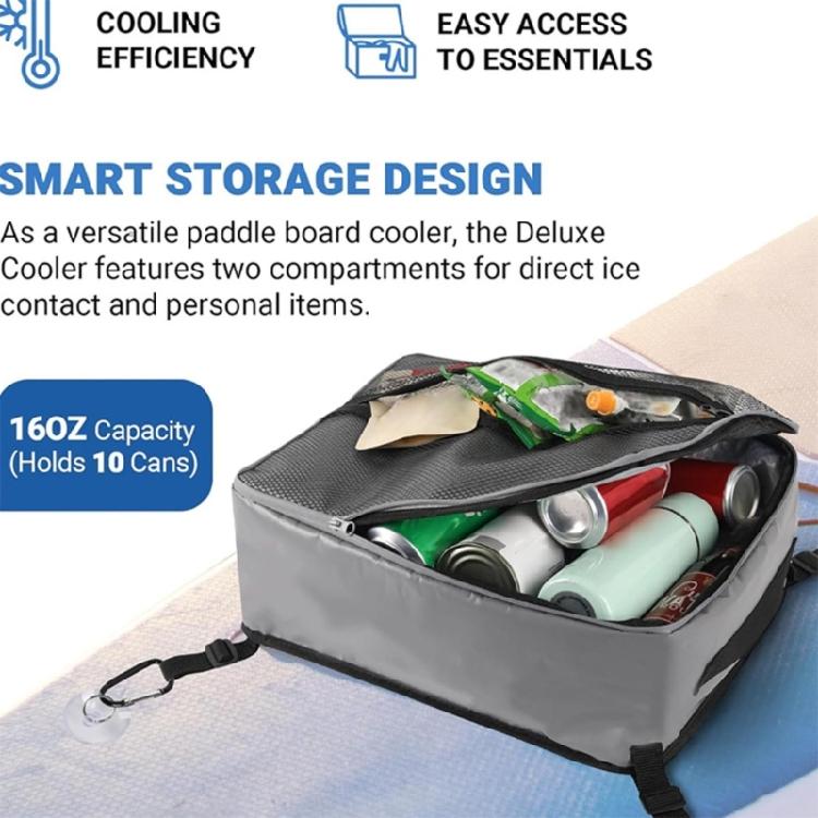 Portables Waterproof Deck Bag Insulation Paddleboard Coolers Deck Bag Paddles Board Bags Surfing Surfboards Accessory