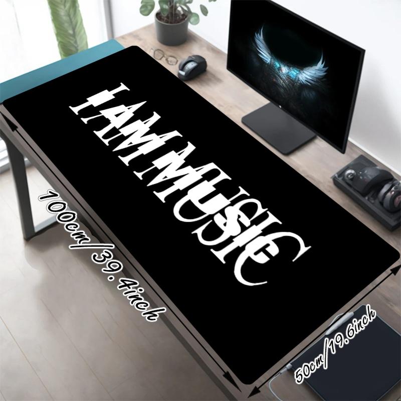 1Pc Musician'S Identity Gaming Mouse Pad Keyboard Desk Mat Non-slip Rubber Lock Edge Waterproof Computer Mousepad for Office Home Decor Ey136