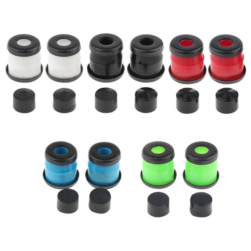 90a Hartes Longboard PU-Gummi Stoßdämpfer Set Bunte Top Bottom Buchsen für Skateboard