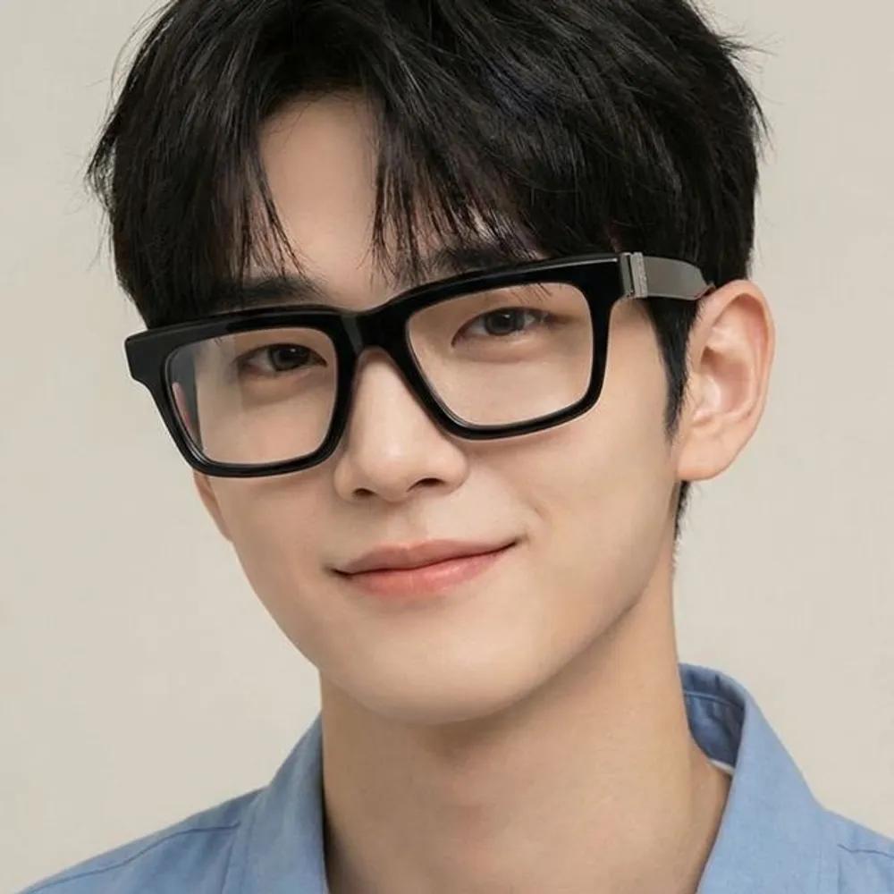 Eyeglass Frame SF2995 001 Fashion Thick Black Square Horn-rimmed