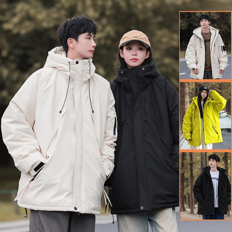 Зимняя новая национальная стандартная 85% пуховая куртка в гонконгском стиле — фото 3