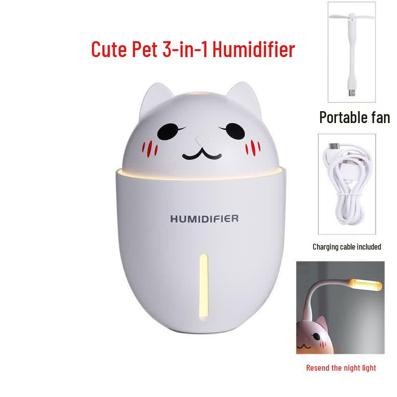 Cute Cat Mini Humidifier