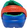 Crocs Classic Lined Comfortable Soft Non-Slip Durable Low-Top Sandals Kids Sandals Blue 207010-4LB
